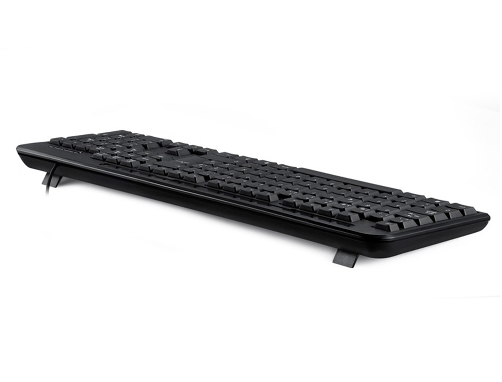 TECLADO Q-CONNECT NEGRO CON CABLE 1,5 M COMPATIBLE WINDOWS