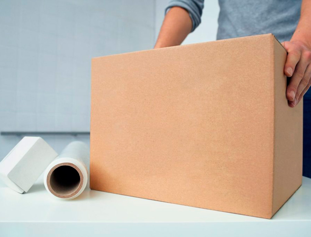 CAJA PARA EMBALAR Q-CONNECT AMERICANA MEDIDAS 600X400X290 MM ESPESOR CARTON 5 MM