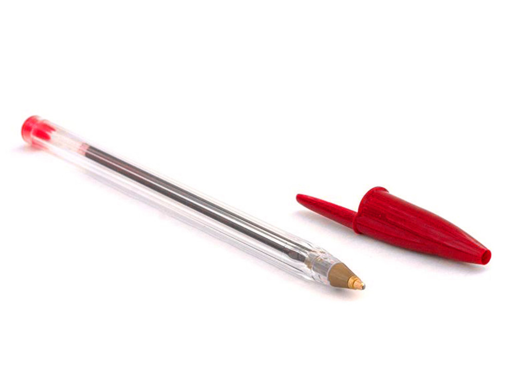BOLIGRAFO BIC CRISTAL ORIGINAL TINTA ROJA UNIDAD