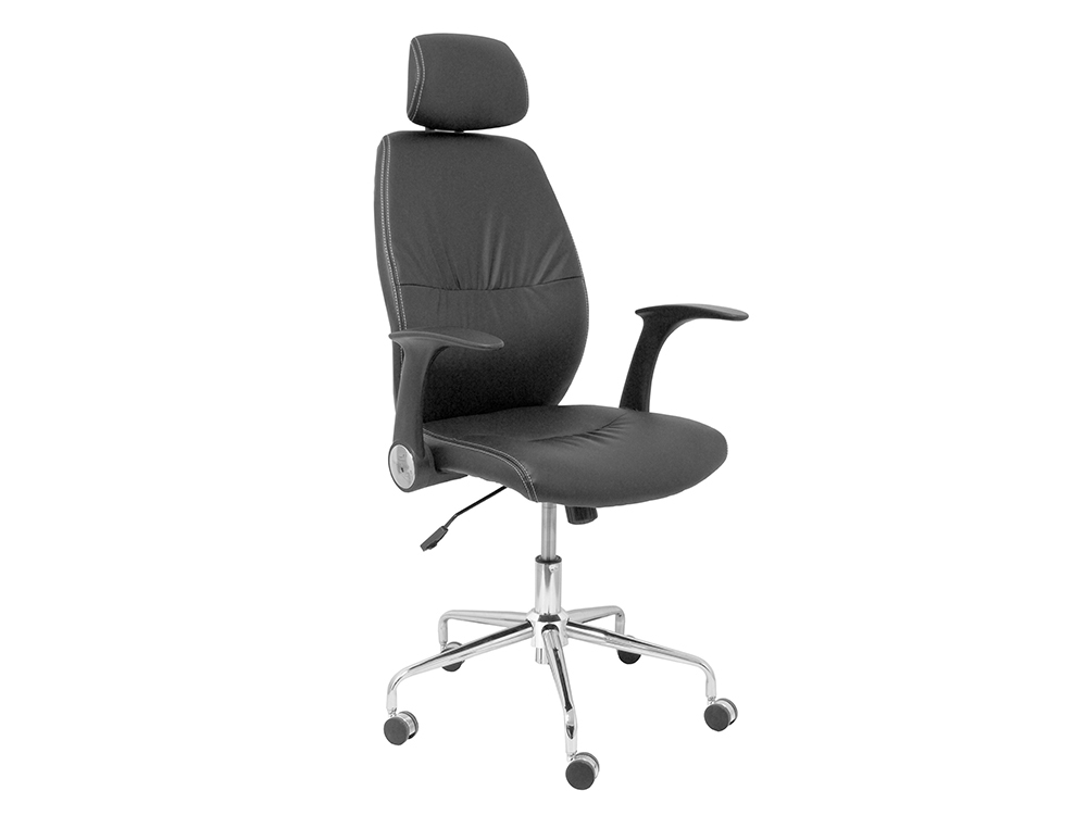 SILLA DIRECCION PYC BRAZOS RETRACTILES CON CABECERO REGULABLE EN ALTURA