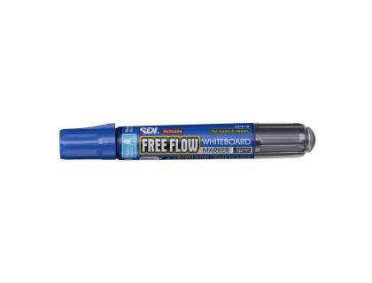 ROTULADOR OFFICE BOX FREE FLOW PARA PIZARRA BLANCA PUNTA CONICA 2,3 MM AZUL