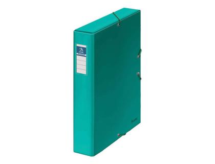 CARPETA PROYECTOS DOHE CARTON FORRADO LOMO 5 CM VERDE CLARO