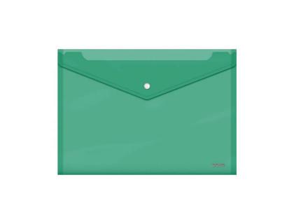 CARPETA DOHE DOSSIER BROCHE POLIPROPILENO 150 MC FOLIO VERDE TRANSPARENTE