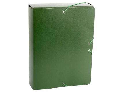 CARPETA PROYECTOS FABRISA FOLIO LOMO 90 MM CARTON GOFRADO VERDE
