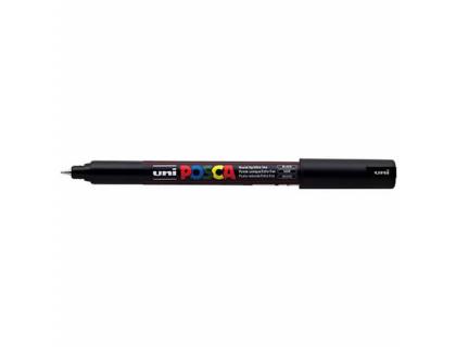 ROTULADOR UNI POSCA PC-1M MARCADOR DE PINTURA PUNTA EXTRAFINA 0,7 MM NEGRO