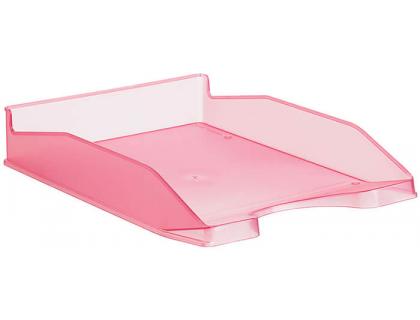 BANDEJA SOBREMESA ARCHIVO 2000 FUCSIA TRANSLUCIDO 345X255X60 MM